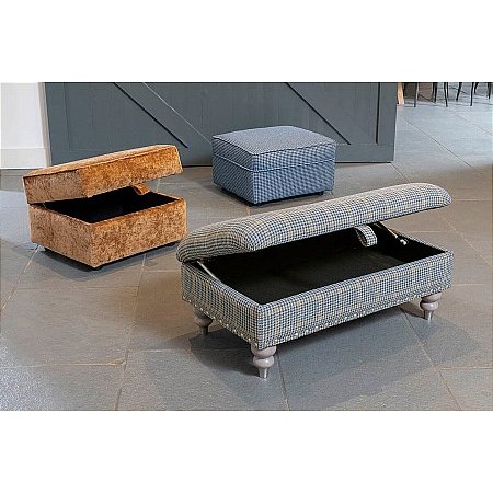 Alstons Upholstery - Cleveland Footstools