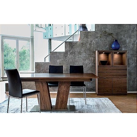 Skovby - 39 Dining Table  plus 58 Chair  plus 923 Display Cabinet