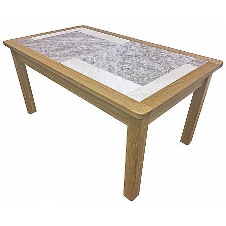 Anbercraft - Beaumont Small Coffee Table Grey Oyster