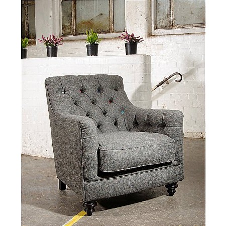 Tetrad - Glencoe Harris Tweed Chair