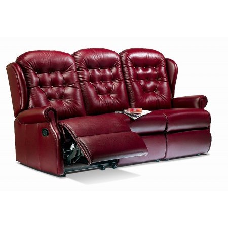 Sherborne - Lynton 3 Seater Leather Recliner Sofa