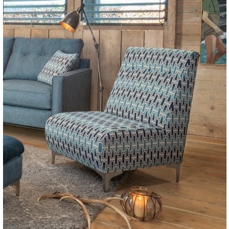 Alstons Upholstery - Lexi Armless Accent Chair