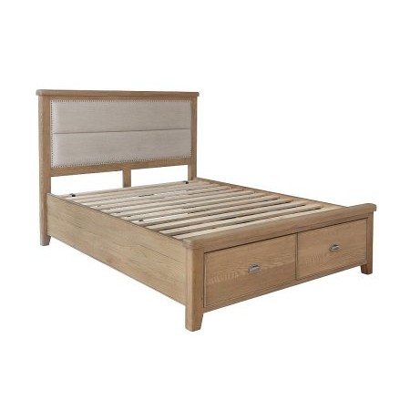Kettle Interiors - HO Bed with Drawer Footboard Set