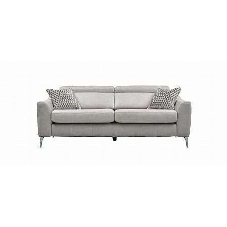 Ashwood - Malibu 3 Seater Leather Sofa