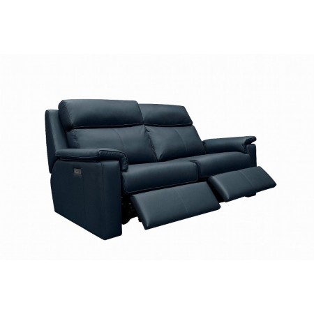 G Plan Upholstery - Ellis Large Leather Recliner Sofa