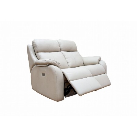 G Plan Upholstery - Kingsbury 2 Seater Leather Recliner Sofa