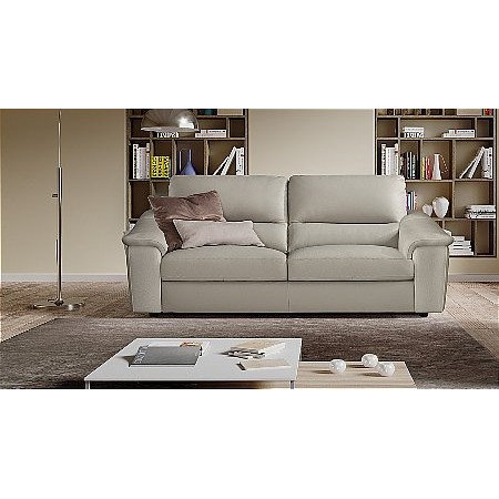 New Trend Concepts - Austin 3 Seater Reclining Leather Sofa