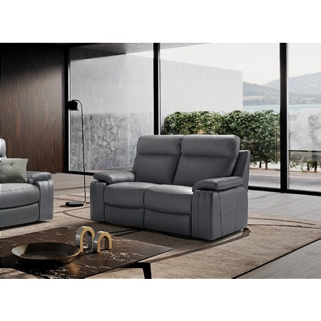 New Trend Concepts - Grayson 2 Seater Leather Sofa