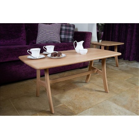 Andrena - Albury Boat Shaped Coffee Table