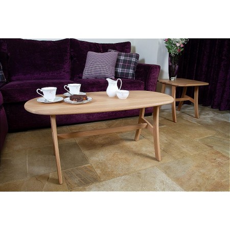 Andrena - Albury Oval Shaped Coffee Table